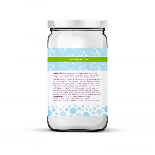 Boogie Bath Salts - Eucalyptus back