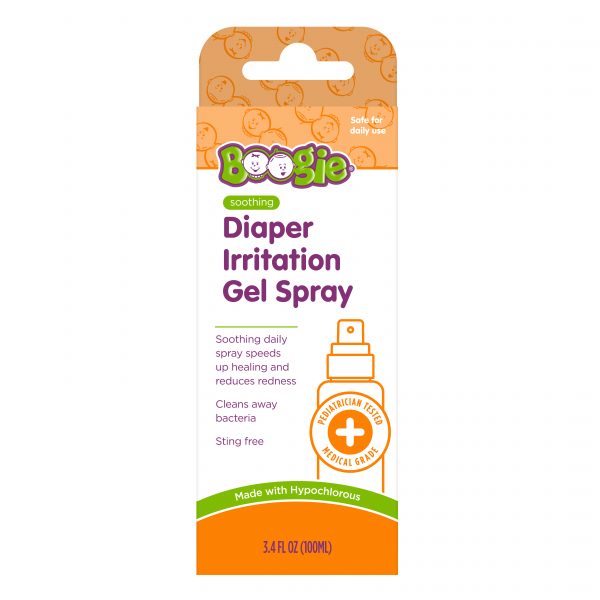 Boogie Diaper Irritation Gel Spray carton