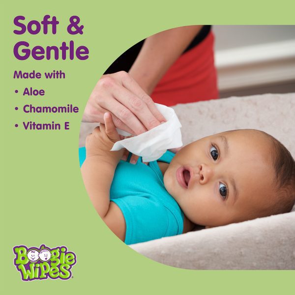 Boogie® Antibacterial Hand Wipes