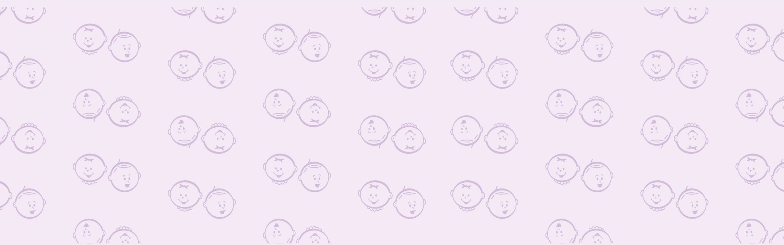 Baby heads pattern