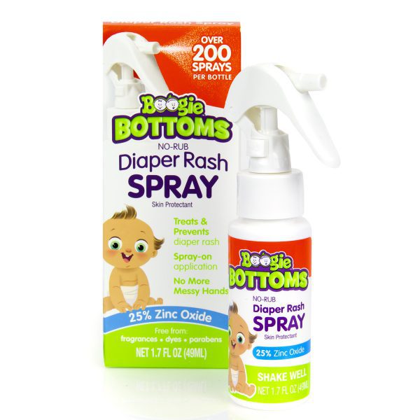 Boogie Bottoms No-Rub Diaper Rash Spray