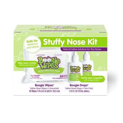 Boogie® Stuffy Nose Kit – Saline Solutions Bundle