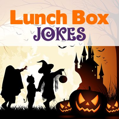 Boo! Give your kiddo a laugh and a scare during lunchtime with these spooky Halloween lunch box jokes! Just in time for Halloween! 